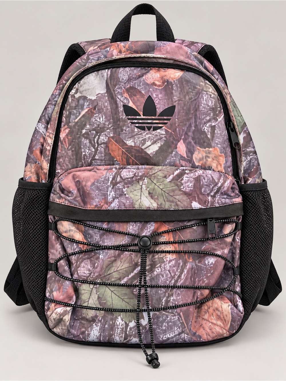 adidas Men’s Leaf Camo Backpack in Purple and Green